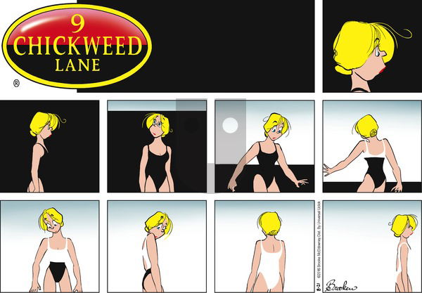 9 Chickweed Lane on Sunday August 21, 2016 Comic Strip
