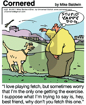 Cornered - Thursday January 27, 2011 Comic Strip