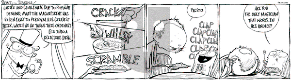 Spirit of the Staircase - Friday April 19, 2024 Comic Strip