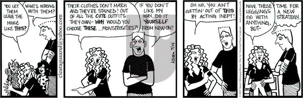 Clear Blue Water on Friday September 14, 2007 Comic Strip