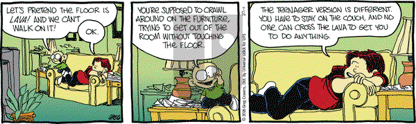 The Buckets on Saturday July 16, 2016 Comic Strip
