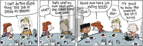 Cul de Sac on Wednesday March 12, 2014 Comic Strip