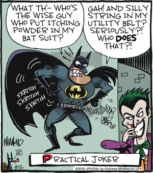 Reality Check on Monday August 12, 2019 Comic Strip