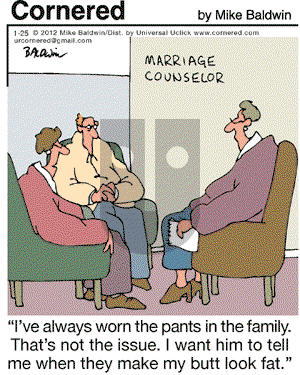 Cornered on Wednesday January 25, 2012 Comic Strip