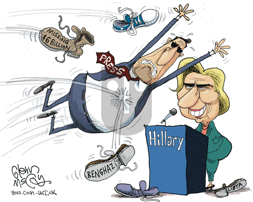 Glenn McCoy on Monday April 14, 2014 Comic Strip
