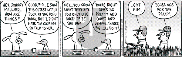 Pearls Before Swine on Tuesday October 14, 2003 Comic Strip