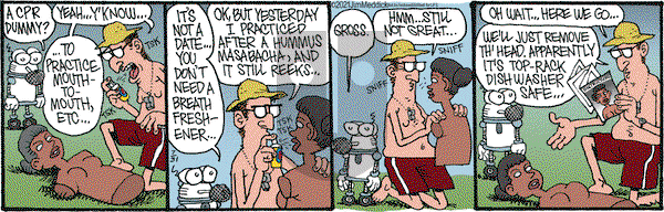 Monty on Saturday July 31, 2021 Comic Strip
