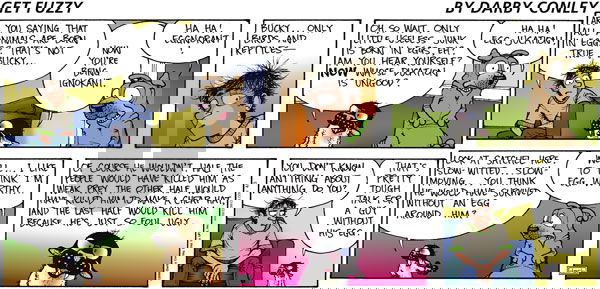 Get Fuzzy on Sunday April 3, 2011 Comic Strip