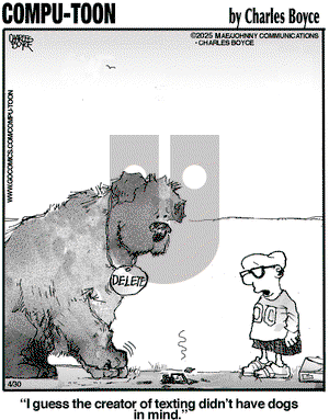 Compu-toon on Wednesday April 30, 2025 Comic Strip