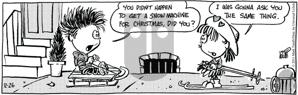 Heart of the City - Monday December 26, 2011 Comic Strip