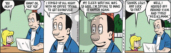Adam@Home on Monday March 5, 2018 Comic Strip