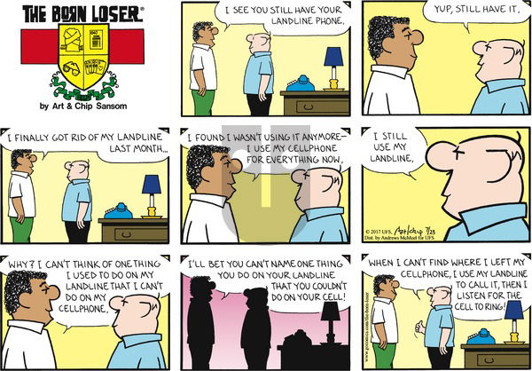 The Born Loser on Sunday July 23, 2017 Comic Strip