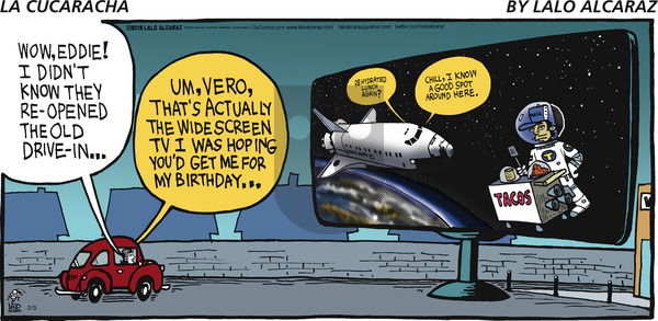 La Cucaracha on Sunday February 5, 2017 Comic Strip