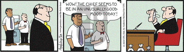 The Born Loser on Monday January 29, 2024 Comic Strip