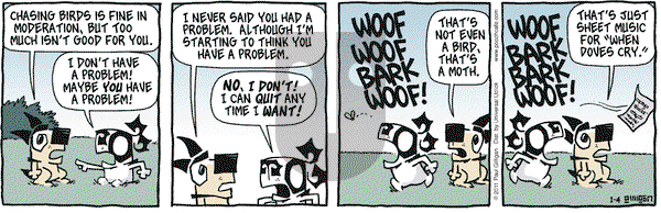 Pooch Cafe on Tuesday January 4, 2011 Comic Strip