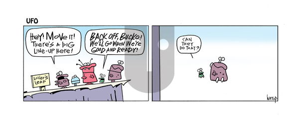 UFO on Wednesday March 19, 2025 Comic Strip