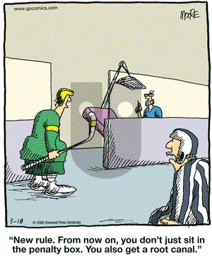 In the Bleachers on Tuesday March 18, 2008 Comic Strip
