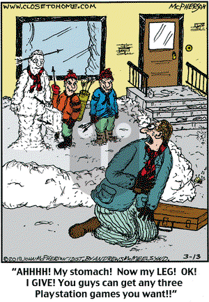 Close to Home on Wednesday March 13, 2019 Comic Strip