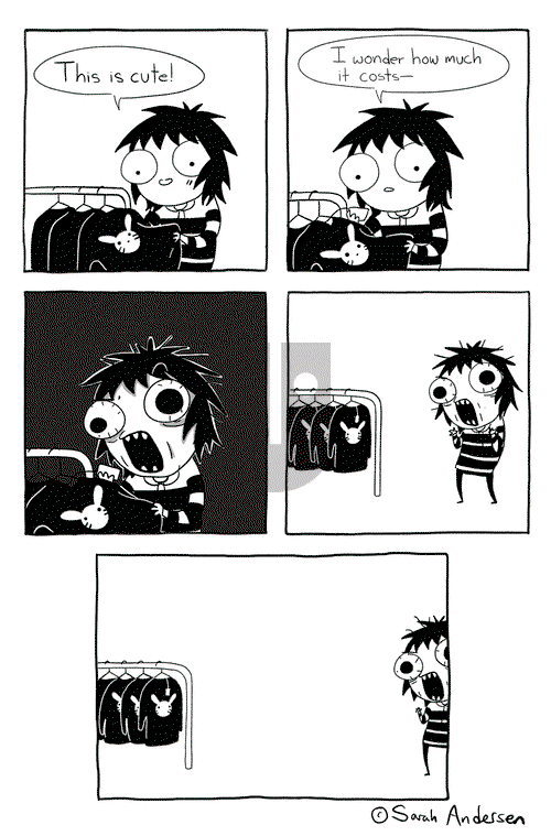 Sarah's Scribbles - Saturday November 21, 2015 Comic Strip
