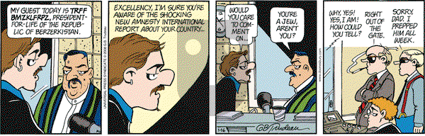 Doonesbury on Wednesday January 16, 2008 Comic Strip