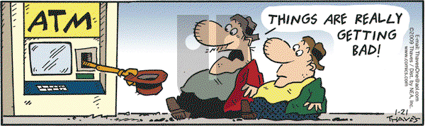 Frank and Ernest on Wednesday January 21, 2009 Comic Strip