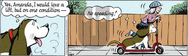 Fred Basset on Friday March 4, 2016 Comic Strip