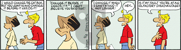 Arlo and Janis on Saturday September 18, 2010 Comic Strip