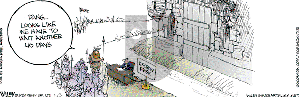 Non Sequitur on Monday January 13, 2020 Comic Strip