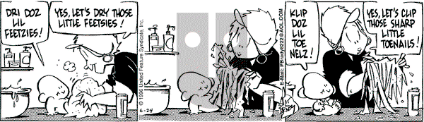 Rose is Rose on Monday June 24, 1996 Comic Strip