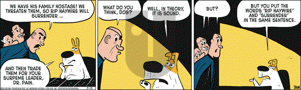 Rip Haywire on Saturday May 19, 2018 Comic Strip