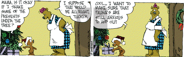The Grizzwells on Monday December 22, 2008 Comic Strip