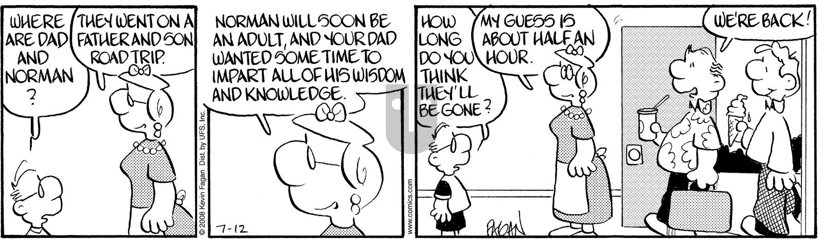 Drabble - Saturday July 12, 2008 Comic Strip