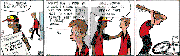 Lucky Cow on Monday September 18, 2006 Comic Strip