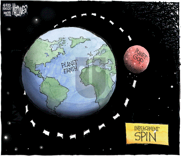 Matt Davies on Thursday November 21, 2019 Comic Strip