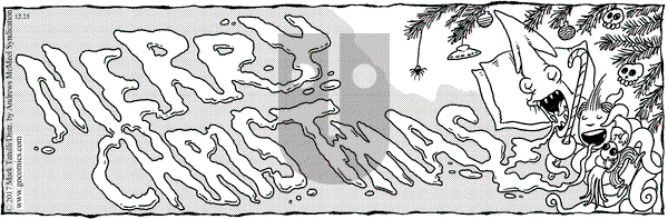 Lio on Monday December 25, 2017 Comic Strip