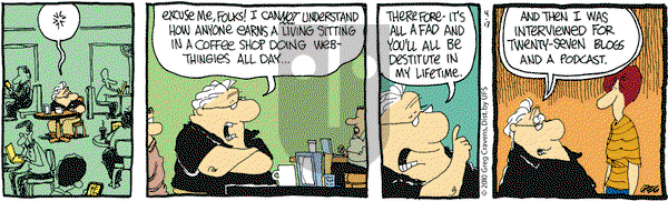 The Buckets on Tuesday April 13, 2010 Comic Strip