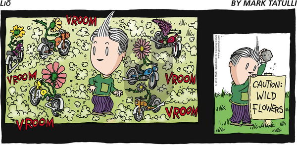 Lio on Sunday April 7, 2013 Comic Strip