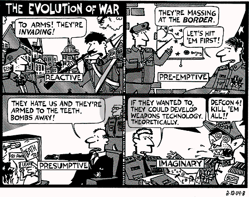 Ted Rall on Saturday February 14, 2004 Comic Strip