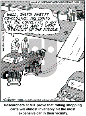 Close to Home on Thursday February 10, 2000 Comic Strip