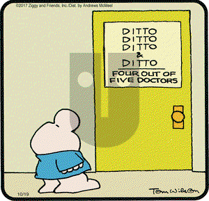 Ziggy on Thursday October 19, 2017 Comic Strip