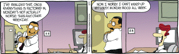 The Buckets on Monday November 18, 2019 Comic Strip