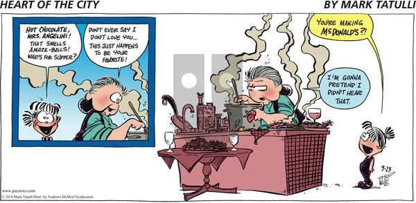 Heart of the City on Sunday September 23, 2018 Comic Strip