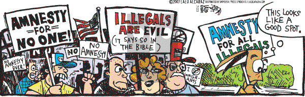 La Cucaracha on Monday July 23, 2007 Comic Strip