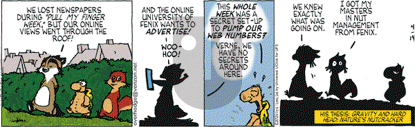 Over the Hedge on Saturday April 14, 2012 Comic Strip