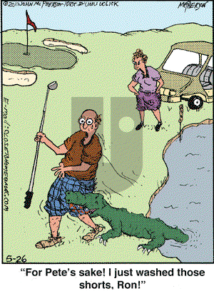 Close to Home on Thursday May 26, 2011 Comic Strip
