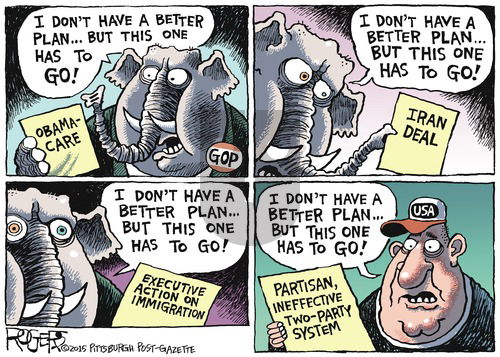 Rob Rogers on Sunday August 23, 2015 Comic Strip