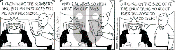 The Born Loser on Thursday December 20, 2001 Comic Strip