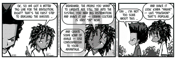 The Boondocks on Tuesday May 30, 2000 Comic Strip