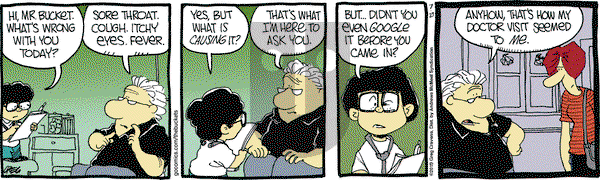 The Buckets on Tuesday July 23, 2019 Comic Strip