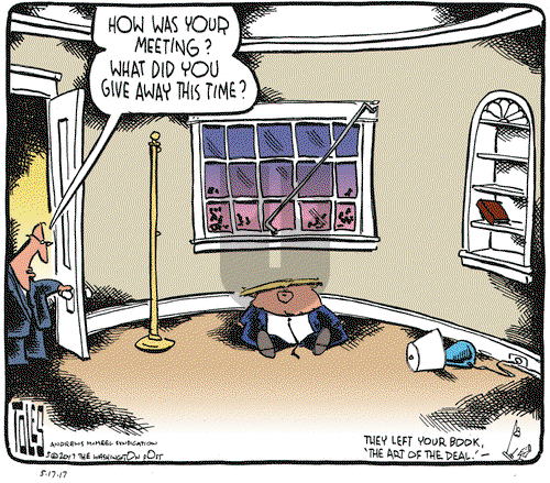 Tom Toles on Wednesday May 17, 2017 Comic Strip